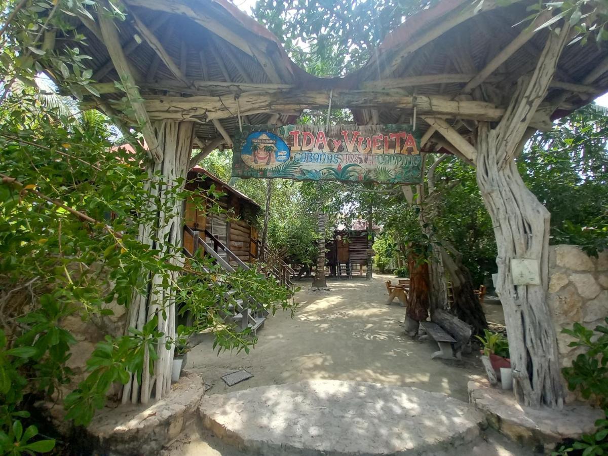 Cabanas Ida Y Vuelta Isla Holbox Exterior foto